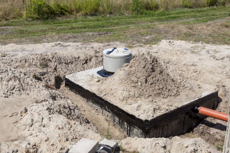 Completed Concrete Septic Tank